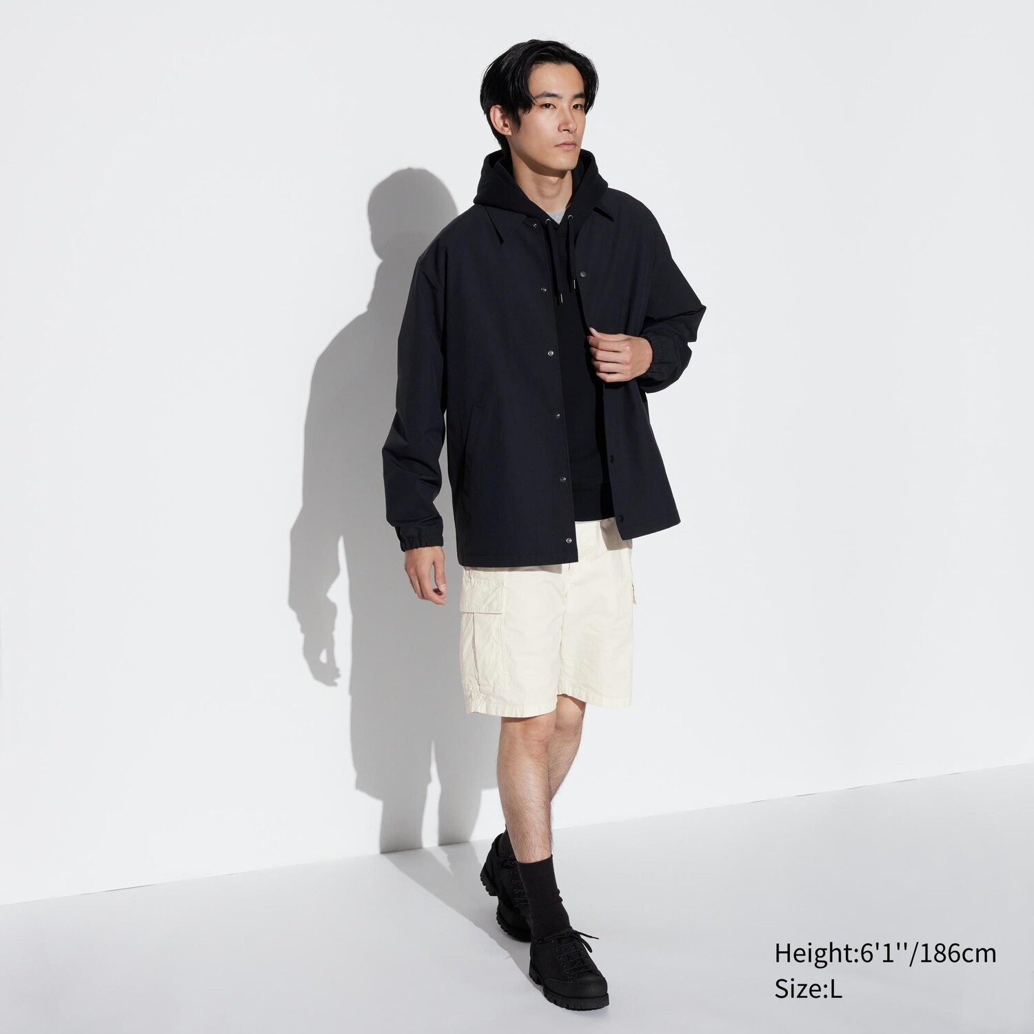 

Шорты-карго Uniqlo мужские, молочный
