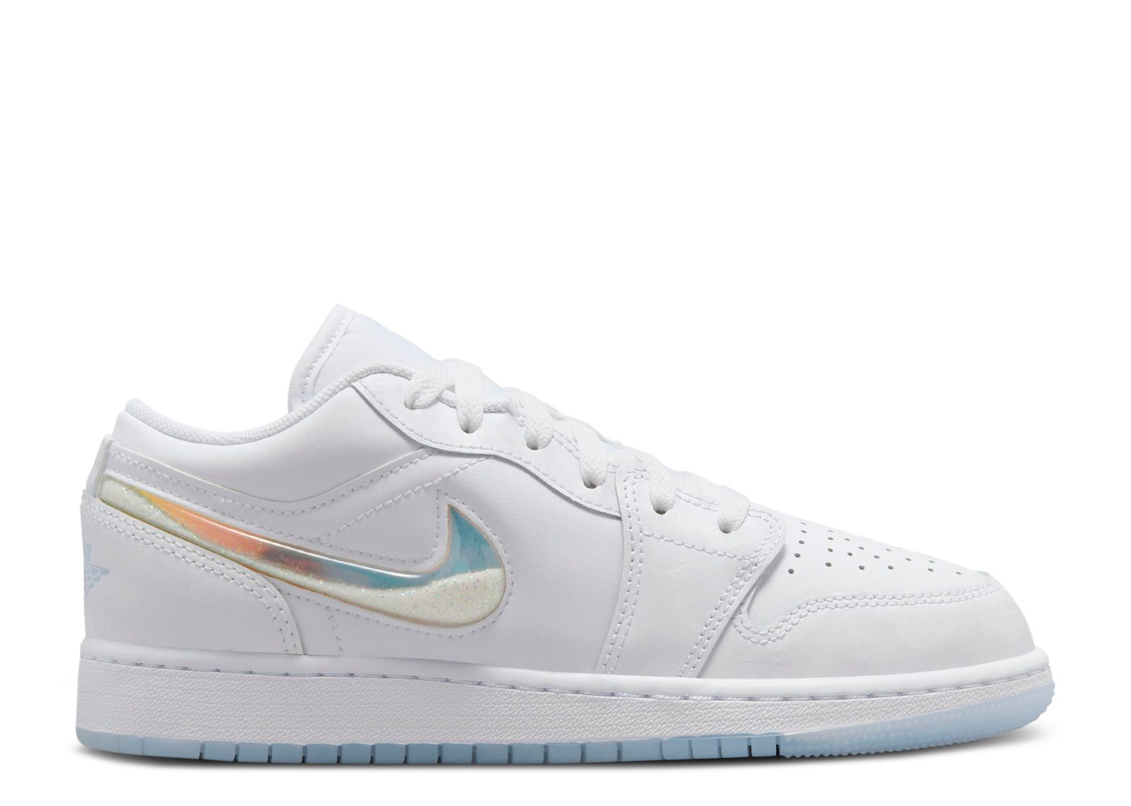 

Кроссовки Air Jordan Air Jordan 1 Low Se Gs 'Glitter Swoosh', синий