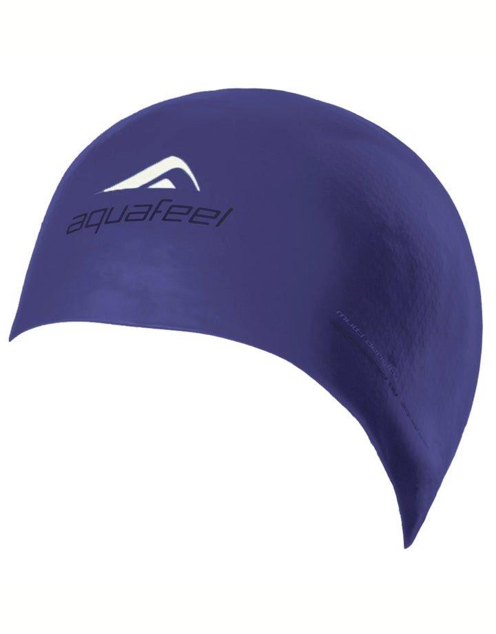 Силиконовая шапочка для плавания Bullitt Aquafeel, синий