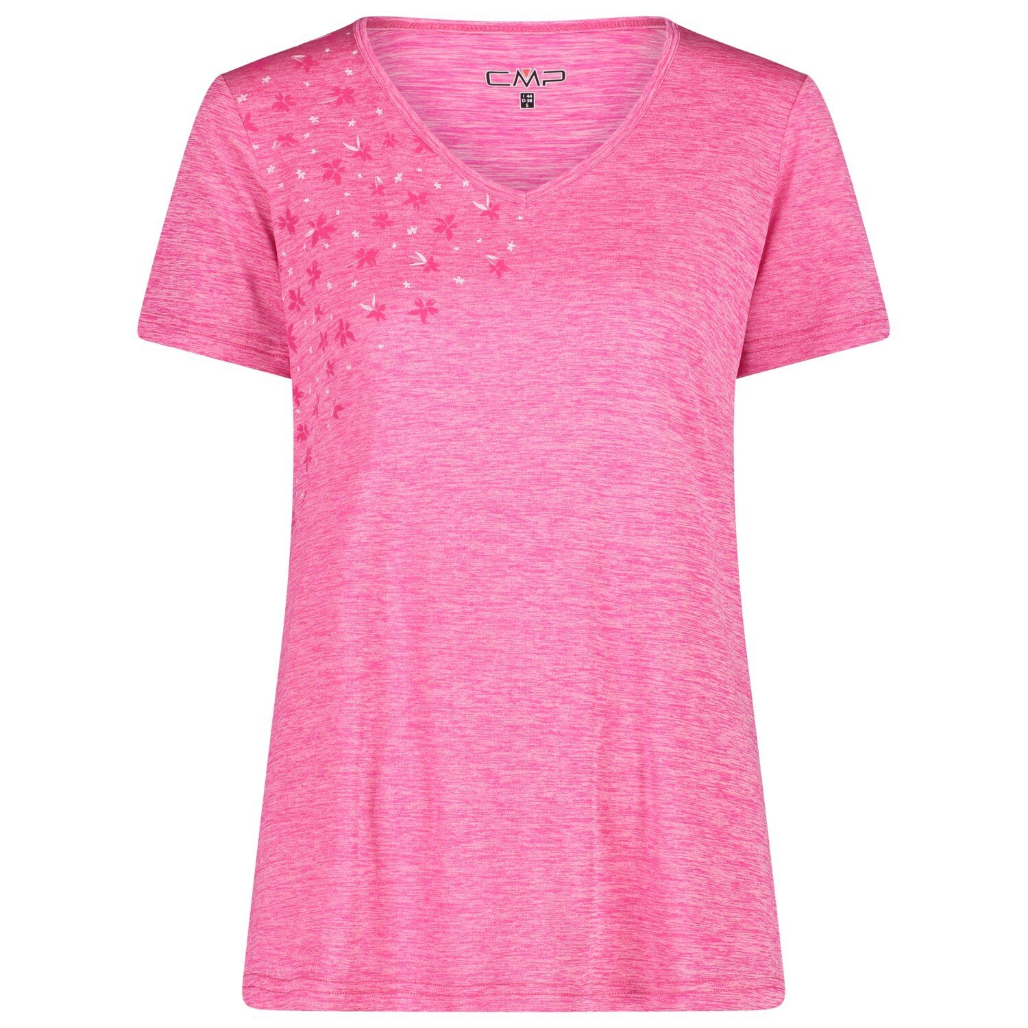 

Функциональная рубашка Cmp Women's Light Melange T Shirt, цвет Fuxia Melange