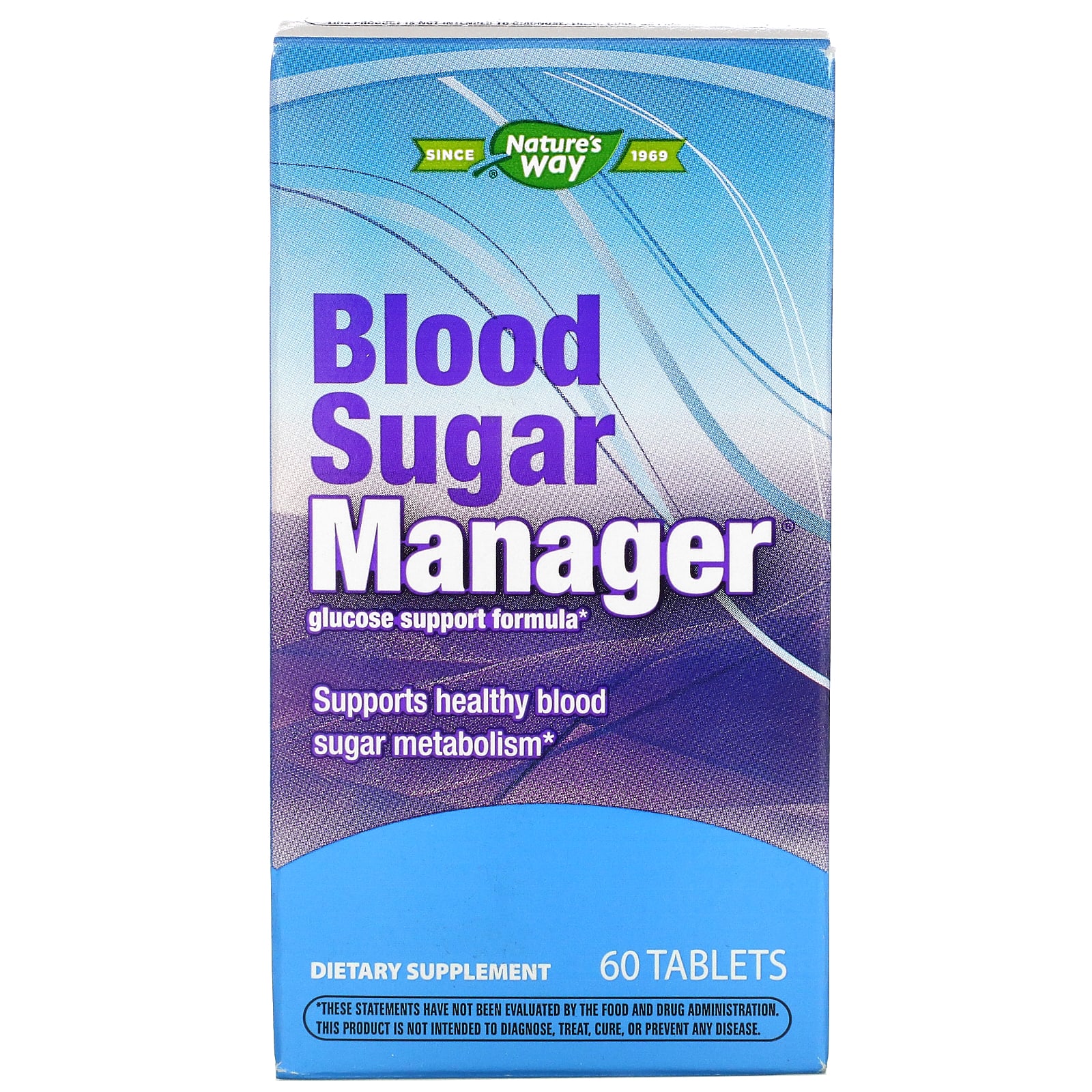 

Blood Sugar Manager, 60 таблеток, Nature's Way