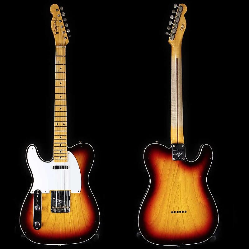 

Электрогитара Fender Custom Shop Twisted Tele Custom chocolate sunburst lefty lefthanded LH