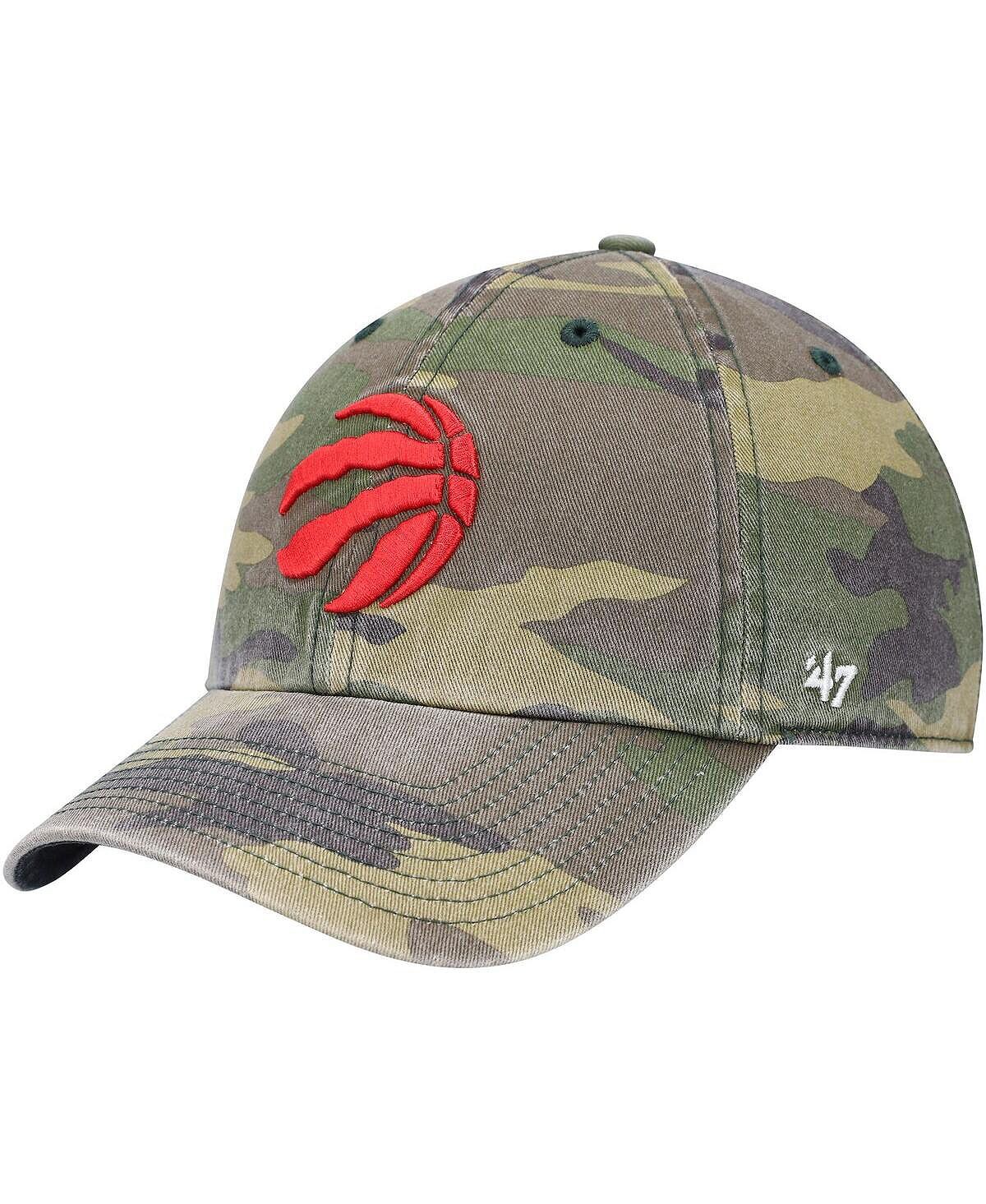 

Мужская регулируемая кепка Camo Toronto Raptors '47 Clean Up '47 Brand