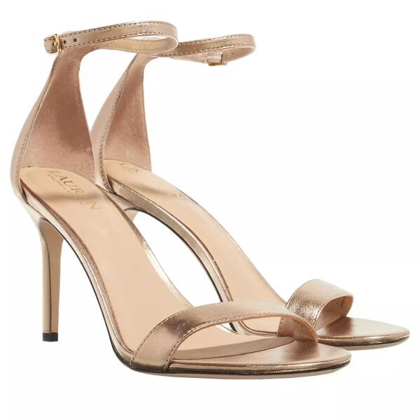 

Сандалии allie heel sandal soft Lauren Ralph Lauren, желтый