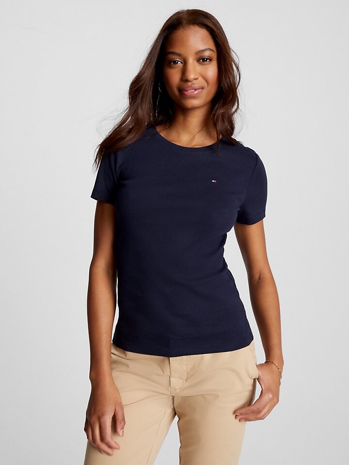 

Футболка с круглым вырезом Essential Favorite Tommy Hilfiger