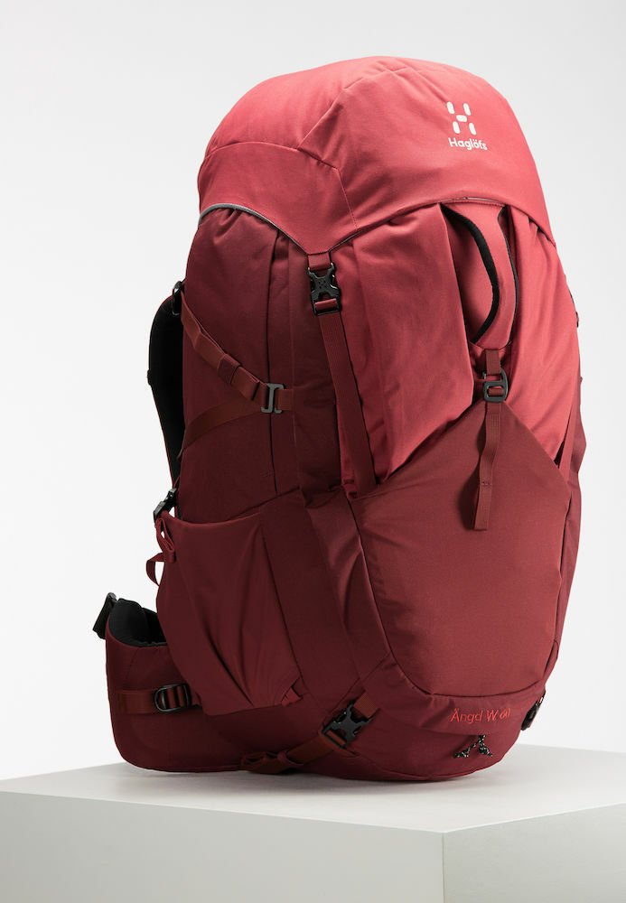 цена Треккинговый рюкзак Haglöfs, цвет light maroon red/brick red s-m