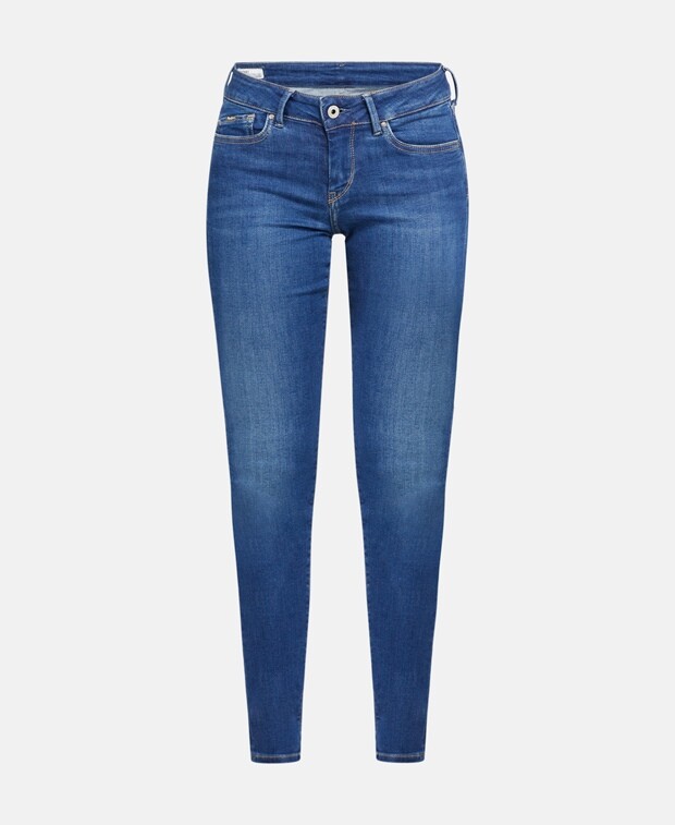 

Джинсы узкого кроя Pepe Jeans, синий