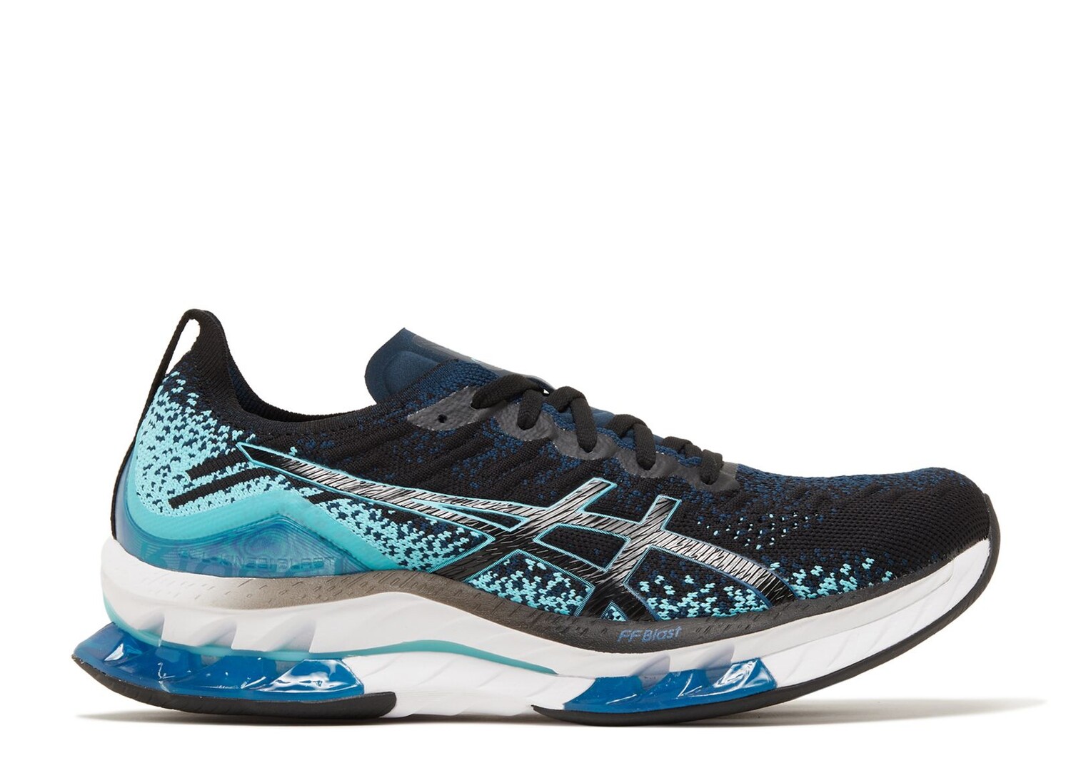 

Кроссовки ASICS Kinsei Blast 'Black Ice Mint', черный