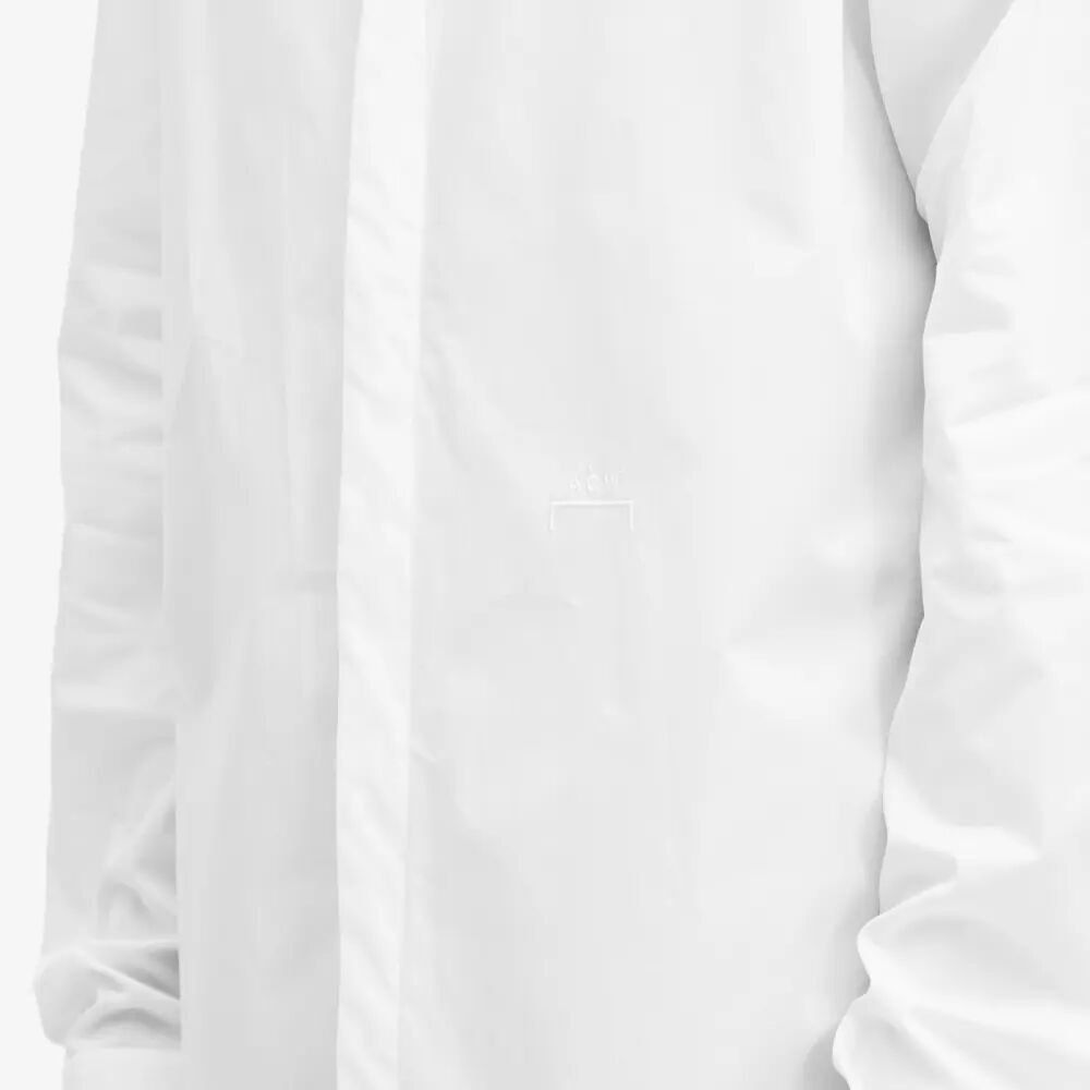 A-COLD-WALL* Рубашка с контрастной вставкой пальто a cold wall welded mac coat cement серый