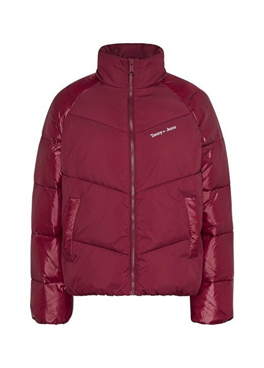 

Красное женское пальто Tommy Jeans, Красный, Красное женское пальто Tommy Jeans