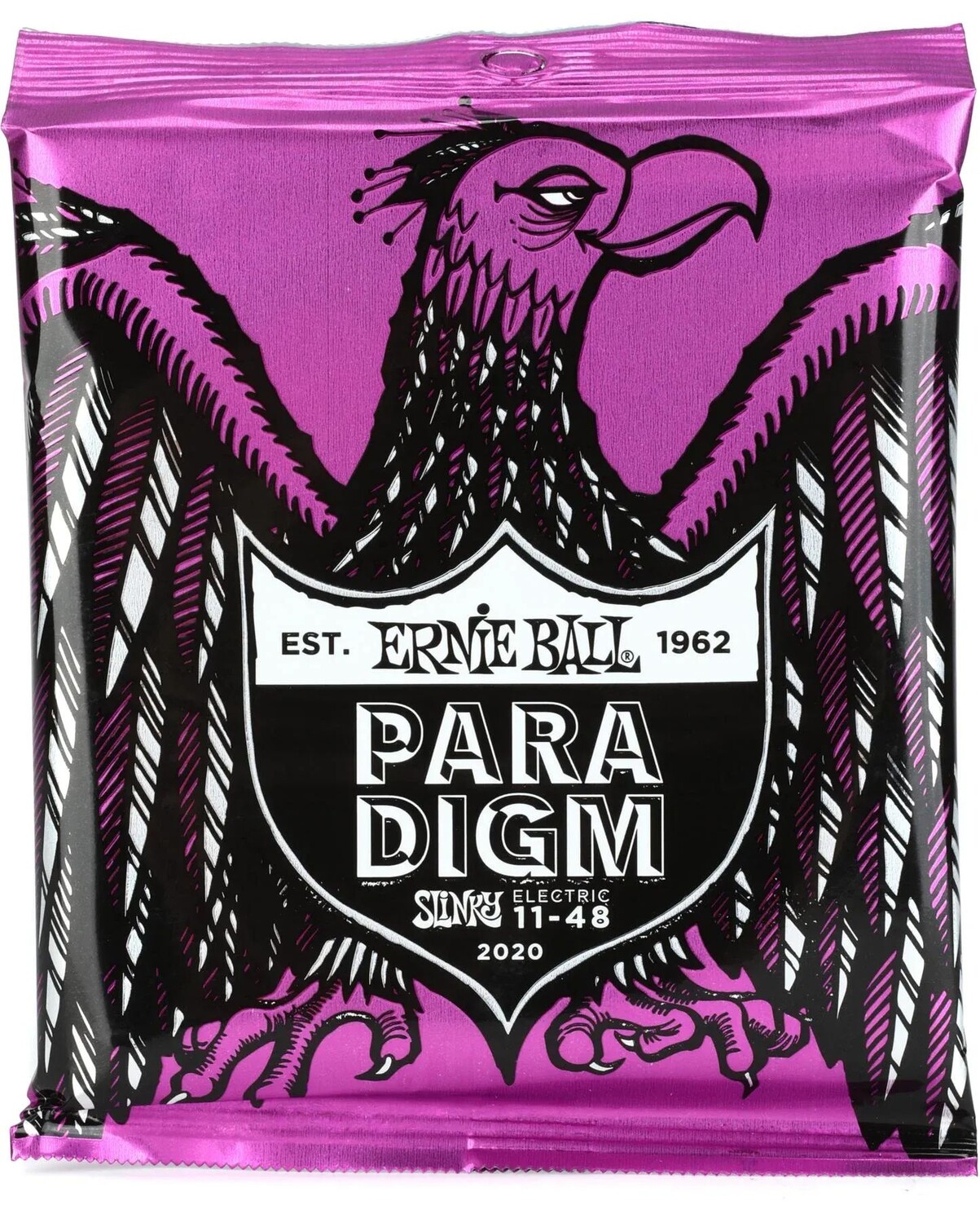 

Струны для электрогитары Ernie Ball 2020 Power Slinky Paradigm — .011-.048