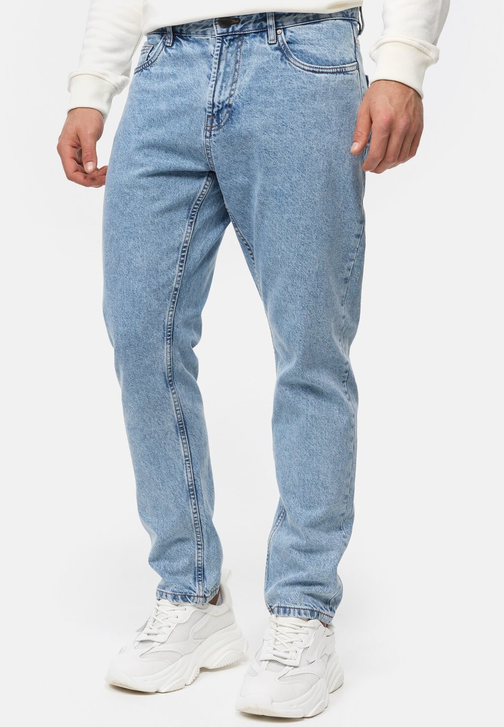 

Джинсы Straight Leg INCOBRA INDICODE JEANS, цвет frozen bleach
