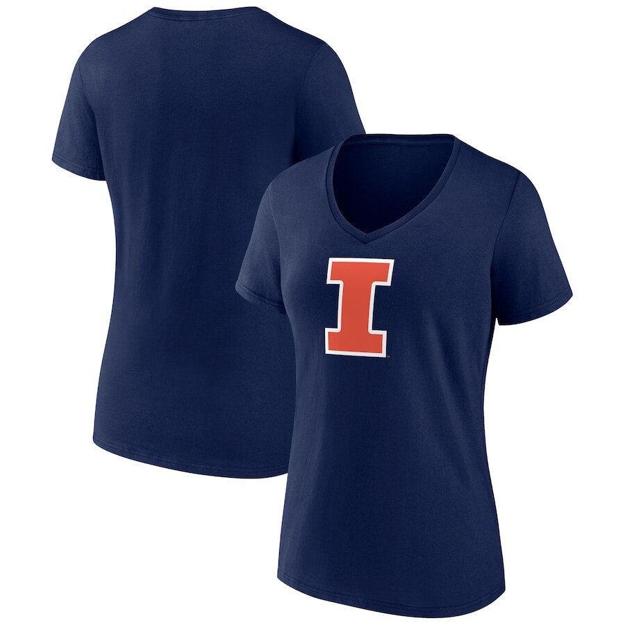 

Футболка с длинным рукавом Fanatics Branded Illinois Fighting Illini, нави