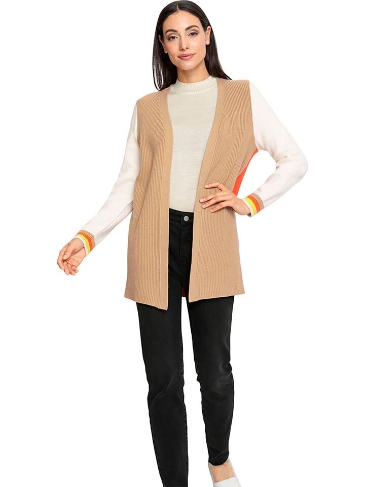 

Кардиган Heine, цвет orange/beige/creme
