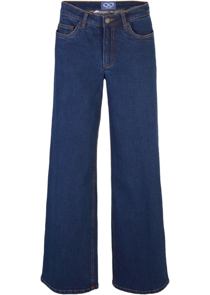 

Широкие джинсы-стрейч essential John Baner Jeanswear, синий