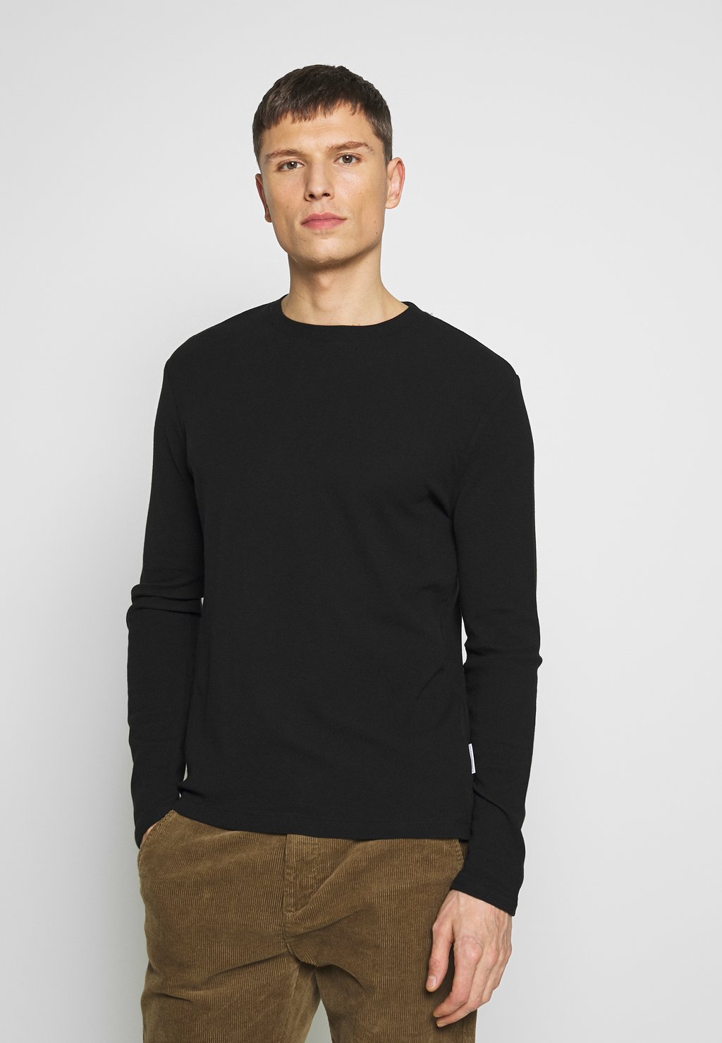 Рубашка с длинным рукавом CLIVE NN.07, цвет black