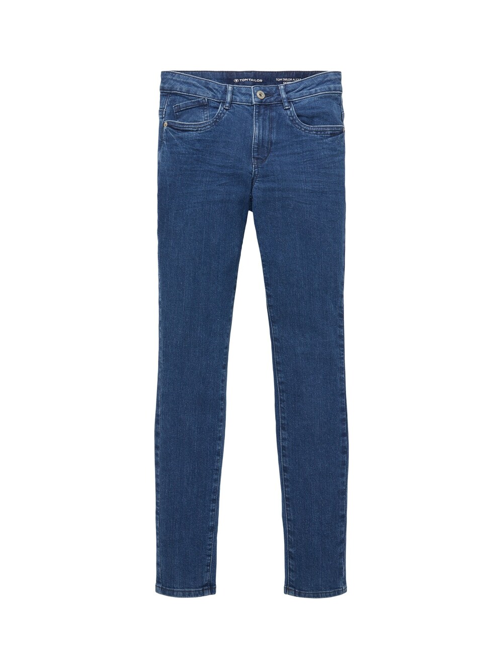 Узкие джинсы Tom Tailor Alexa, синий джинсы скинни tom tailor alexa прилегающие средняя посадка стрейч размер 25 синий
