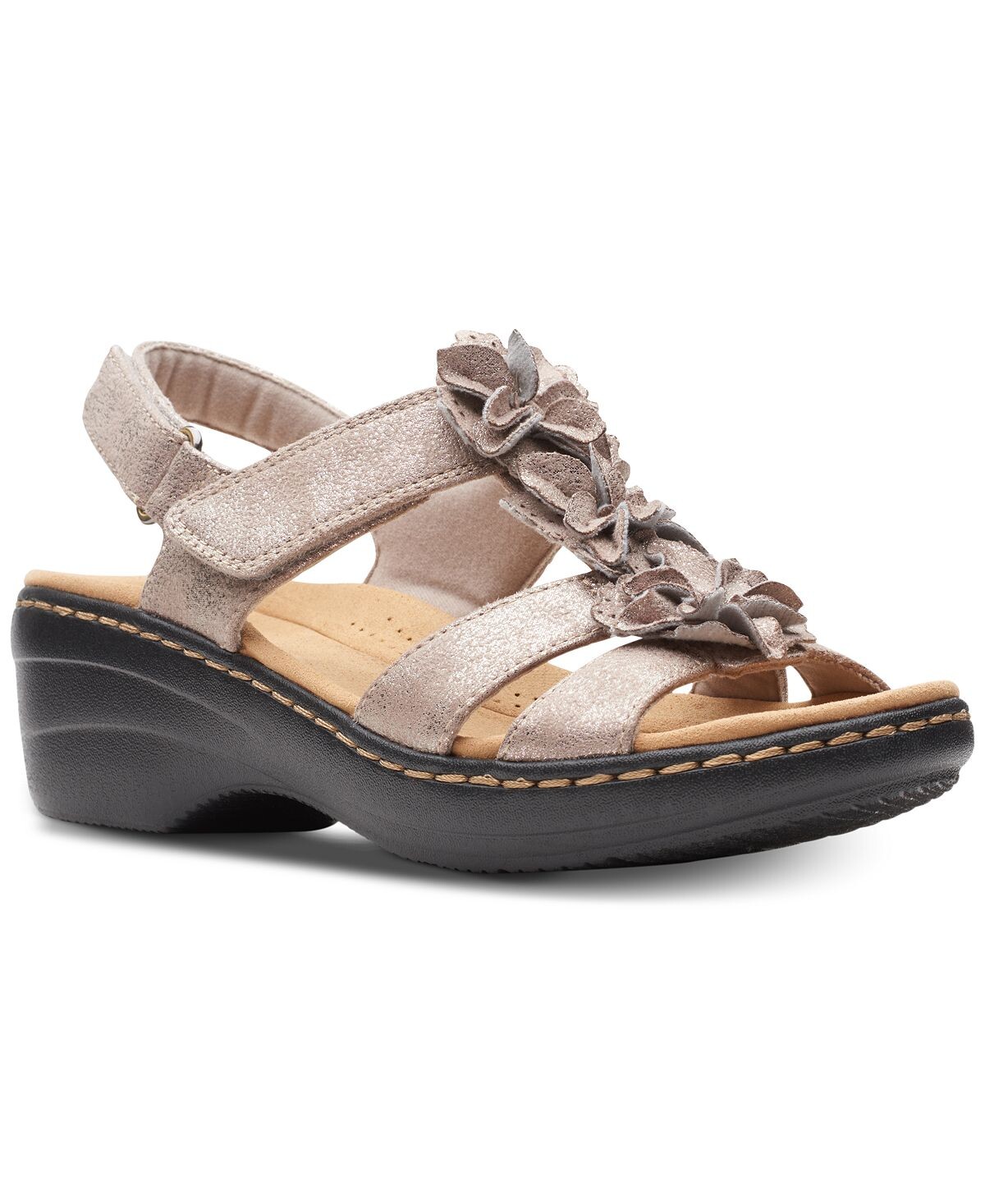 

Женские босоножки Merliah Sheryl с декорированной пяткой на пятке Clarks