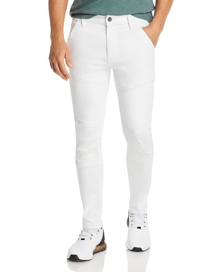 

Белые джинсы скинни Rackam 3D G-STAR RAW