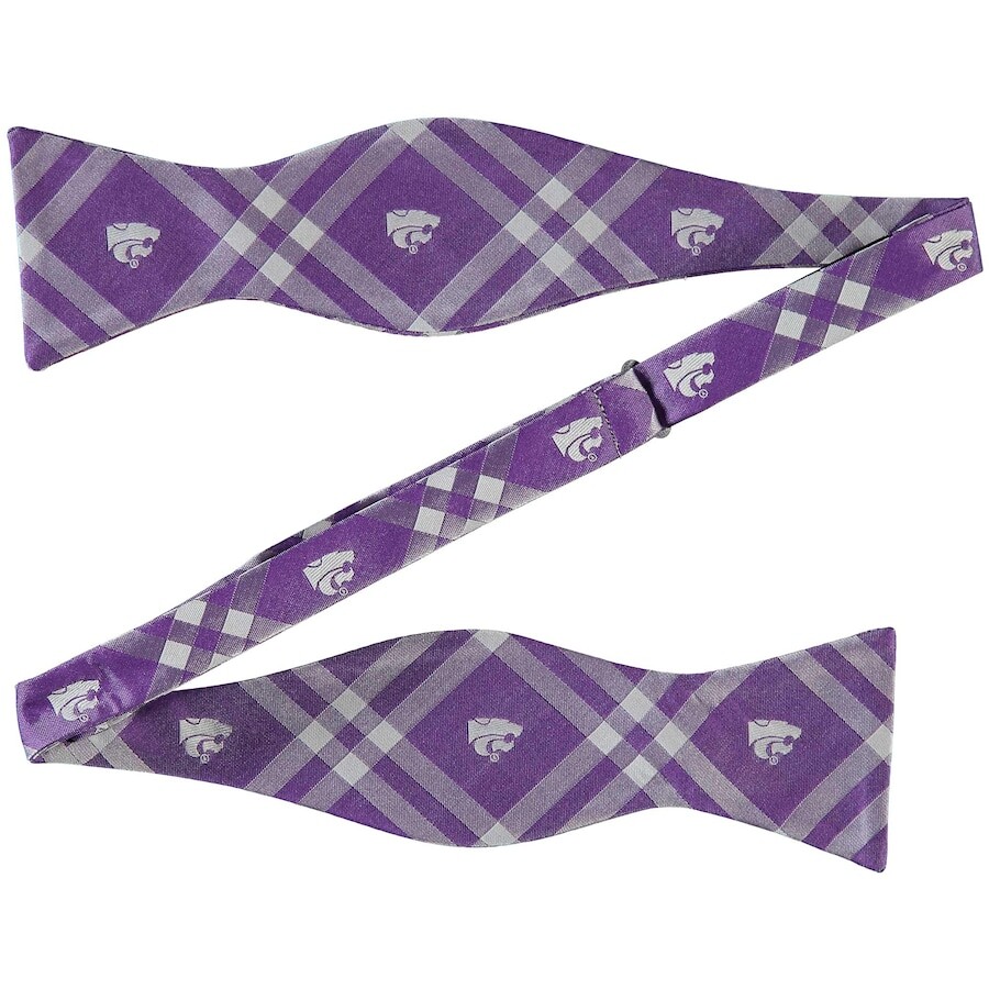 

Галстук Eagles Wings Kansas State Wildcats, фиолетовый