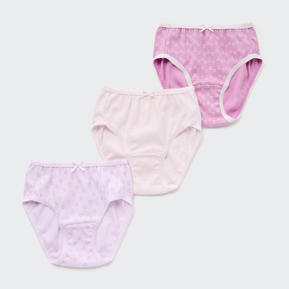 

Трусы Uniqlo комплект из 3 предметов, розовый