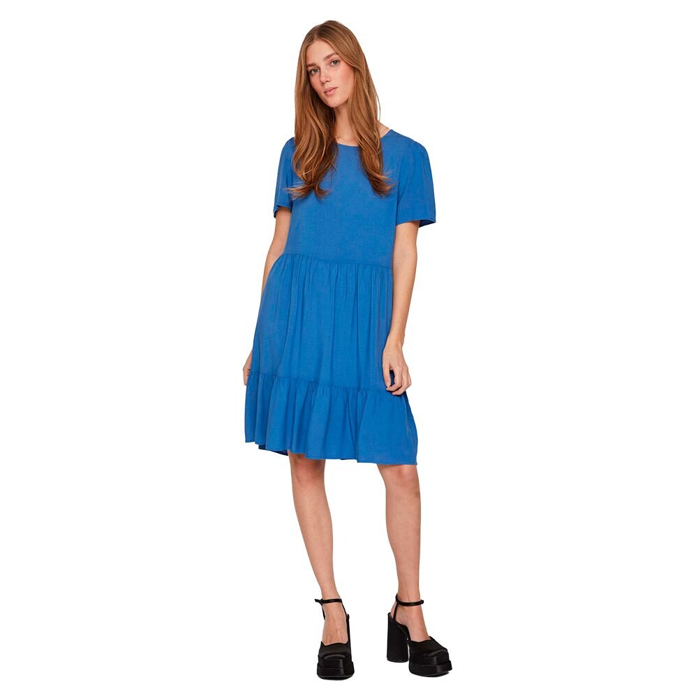 

Короткое платье Vila Paya Short Sleeve, синий