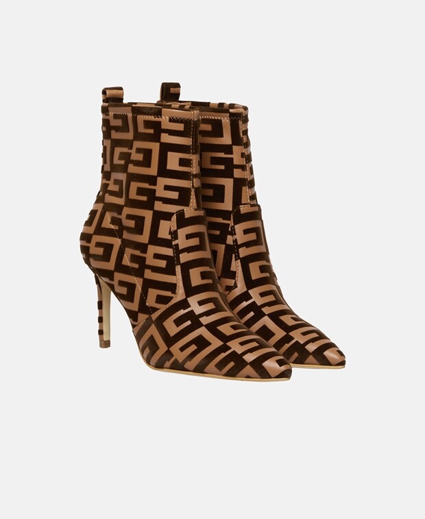 

Ботильоны Guess, коричневый