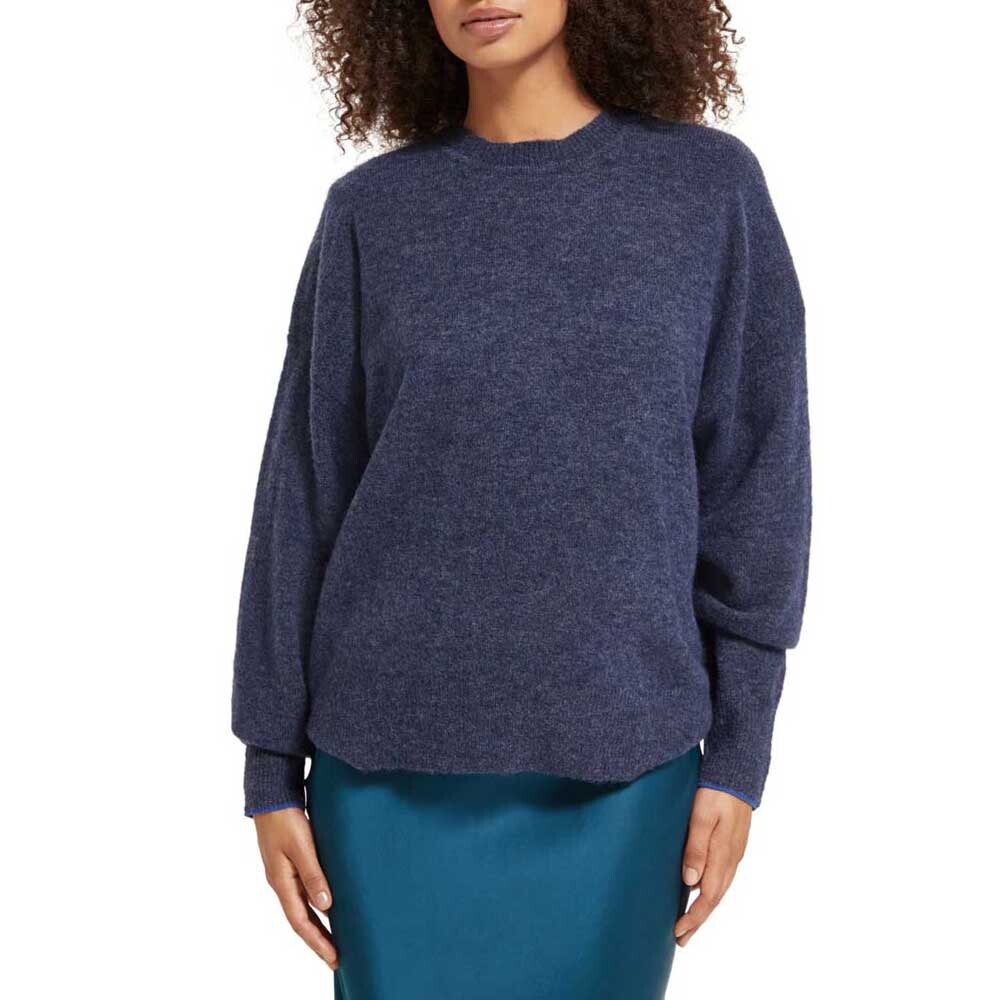 

Свитер Scotch & Soda Fuzzy Crew Neck, синий