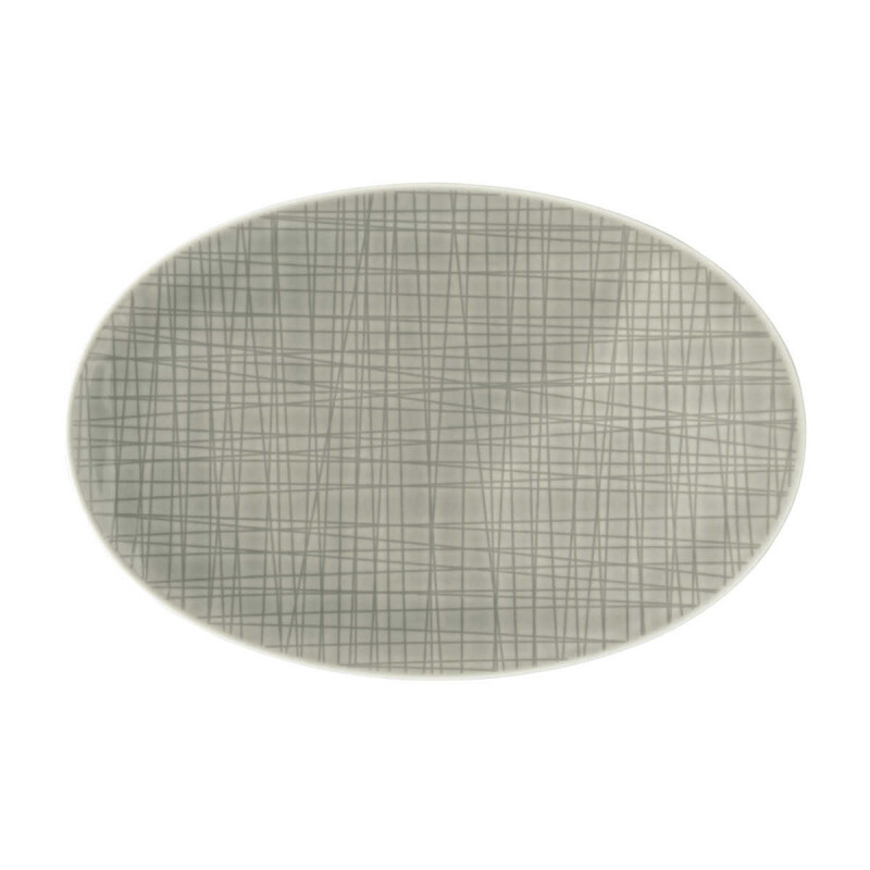 

Mesh Colors Горная тарелка 25х17 см Rosenthal, серый