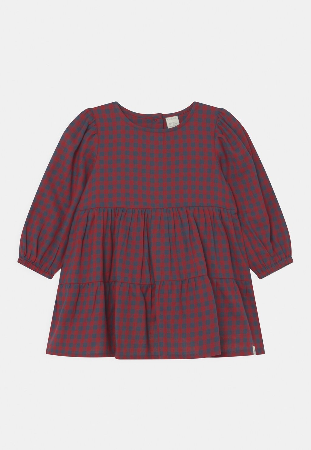

Платье-блузка DRESS CHECK Lindex, цвет dark dusty red