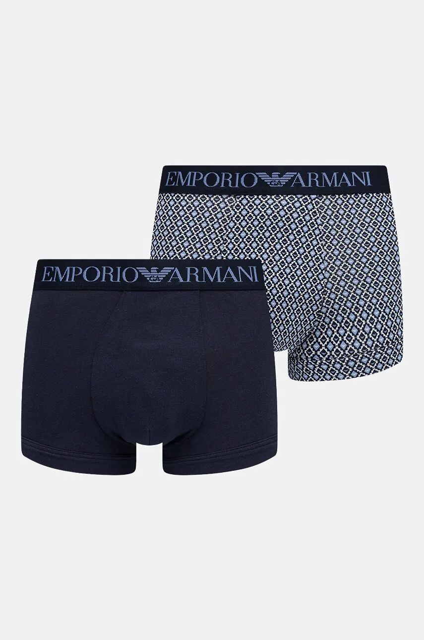 

Комплект боксеров Emporio Armani Underwear, 2 шт, темно-синий