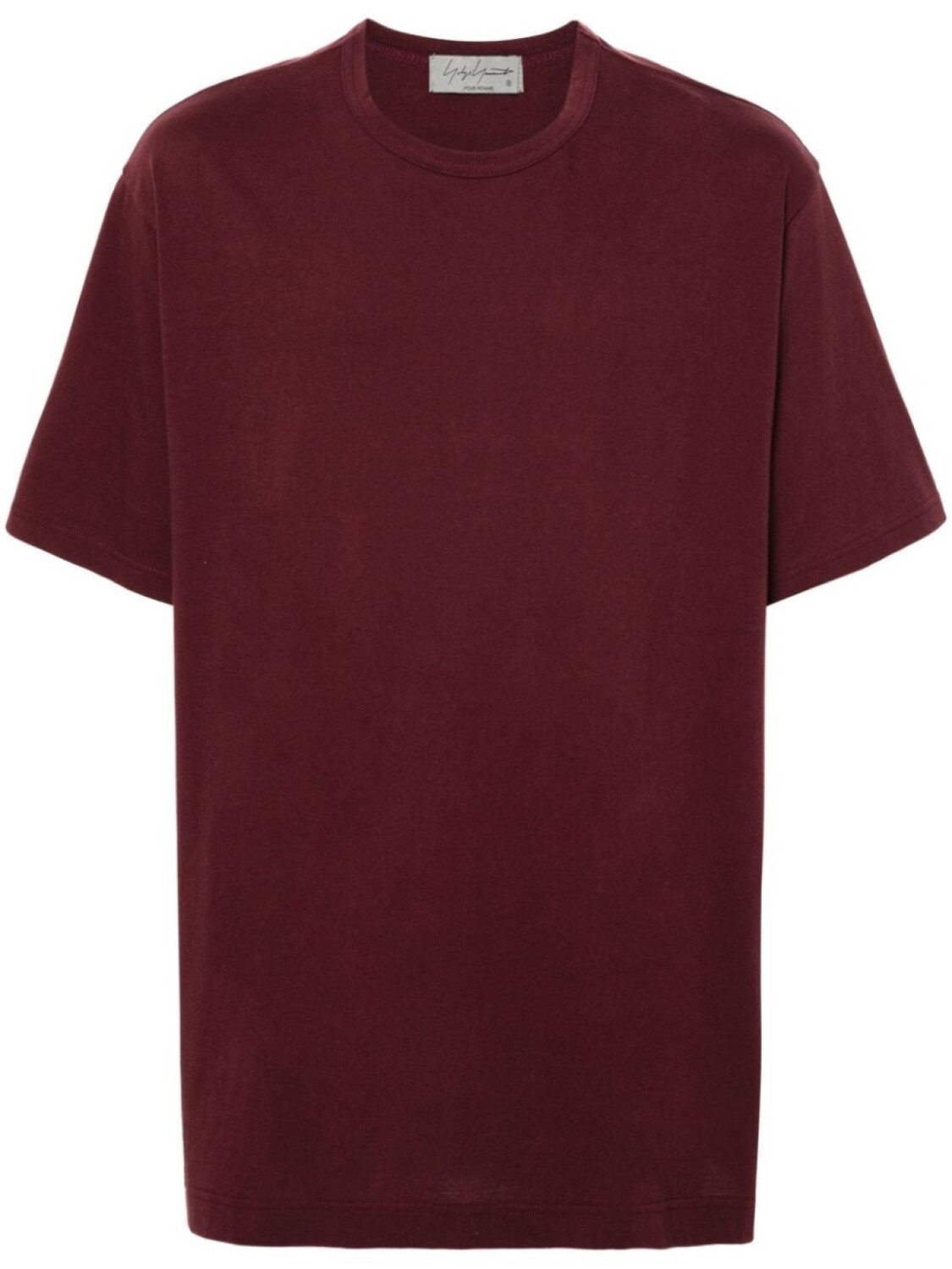 

Yohji Yamamoto футболка с круглым вырезом, красный