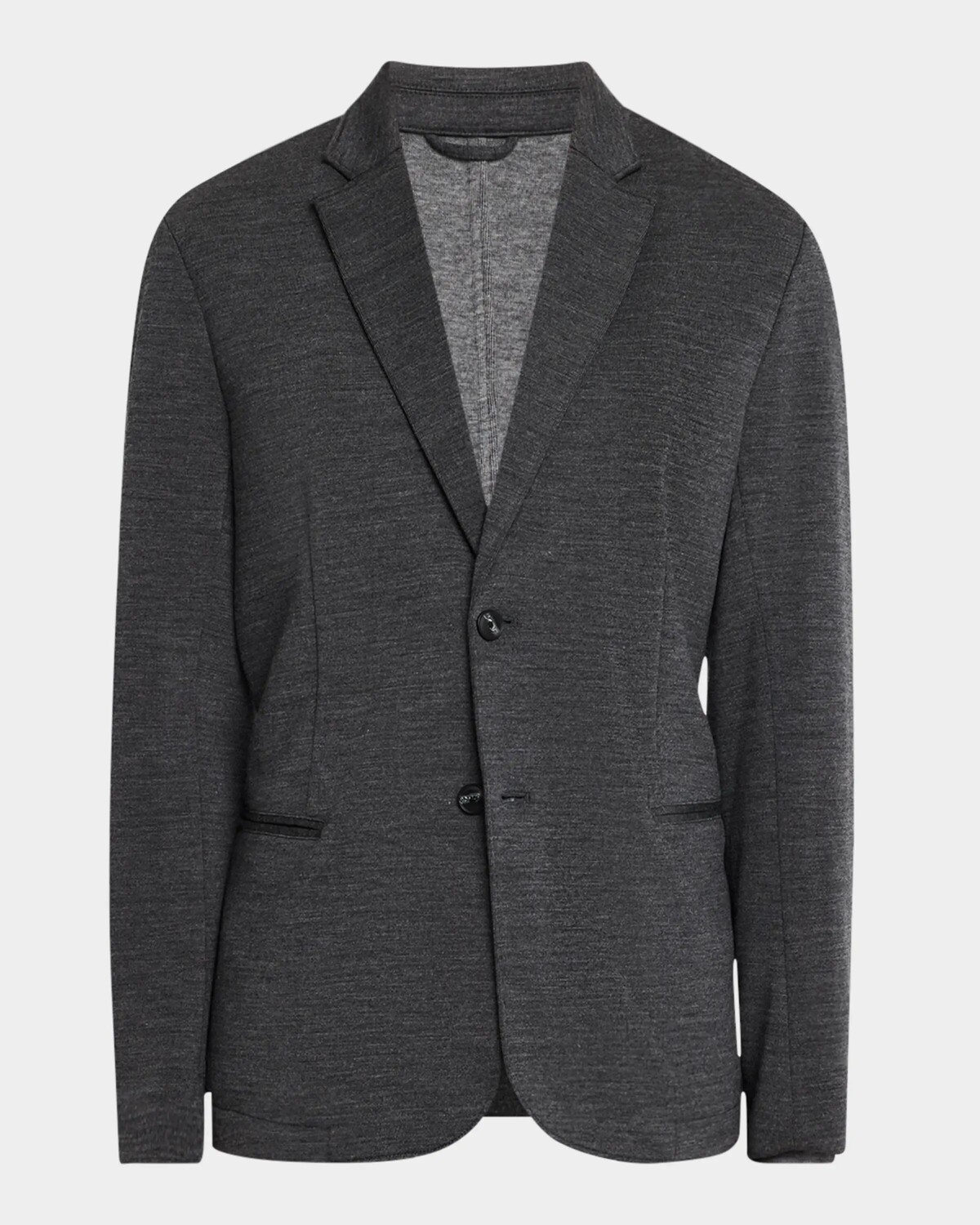

Мужской дорожный пиджак из джерси Emporio Armani, цвет Medium Grey