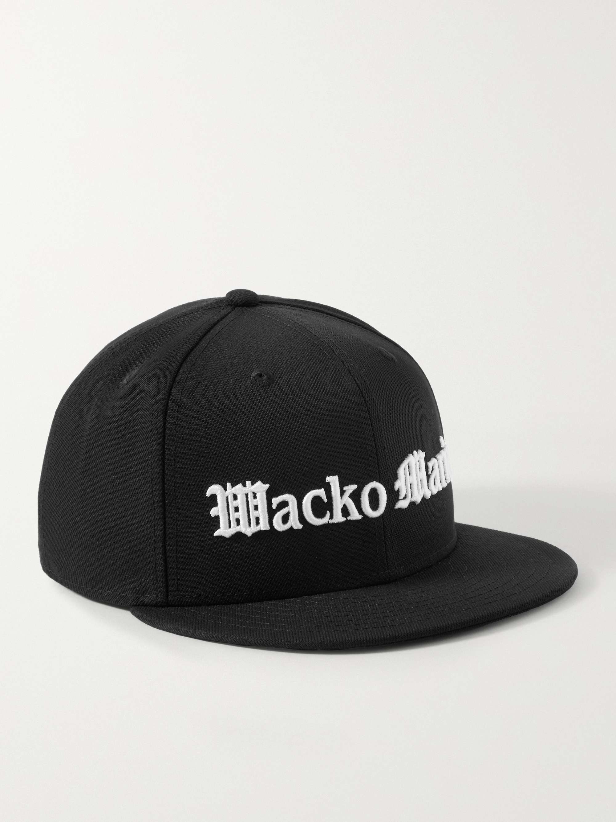 

Бейсболка New Era 59Fifty из твила с вышитым логотипом WACKO MARIA, черный