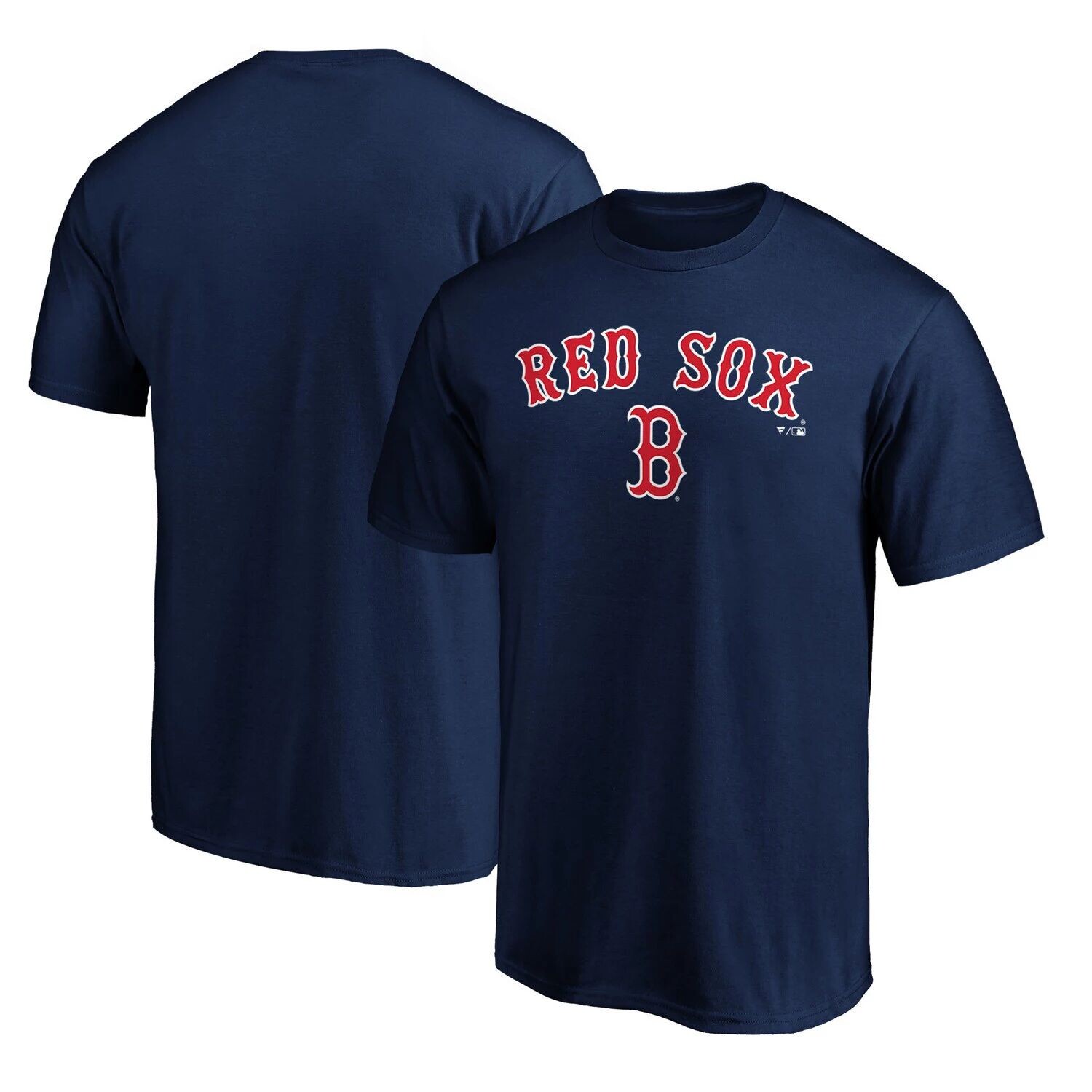 

Мужская темно-синяя футболка с логотипом Fanatics Boston Red Sox Team