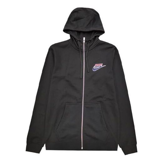 Куртка Nike Heritage Windrunner Hooded Jacket Black, черный