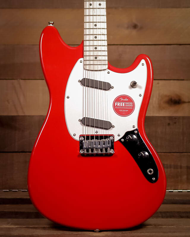 

Электрогитара Squier Sonic Mustang, Maple FB, Torino Red