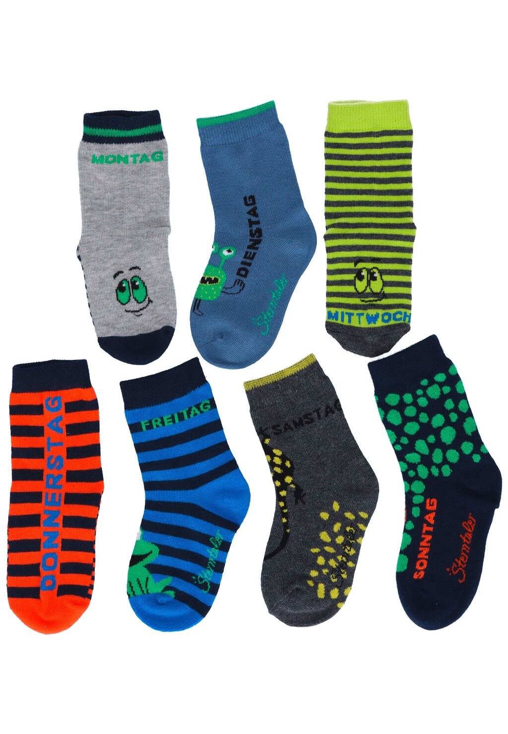 

Носки 7 PACK SOCKS Sterntaler, цвет multicolor
