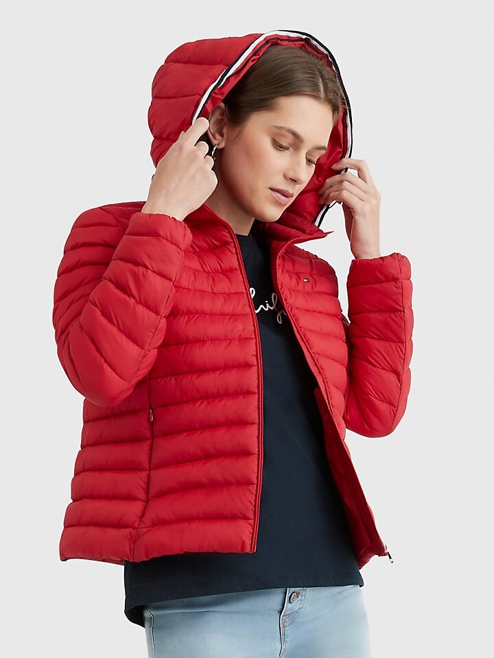 

Пуховик с капюшоном Tommy Hilfiger