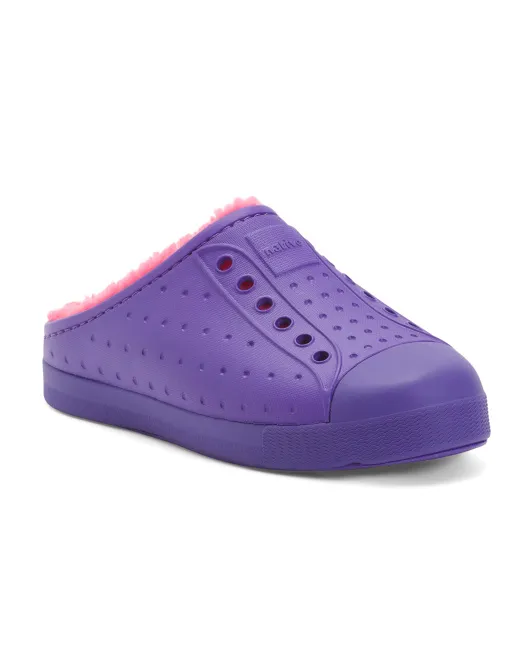 

Уютные слипоны Jefferson (Маленький ребенок) Native, цвет Ultra Violet
