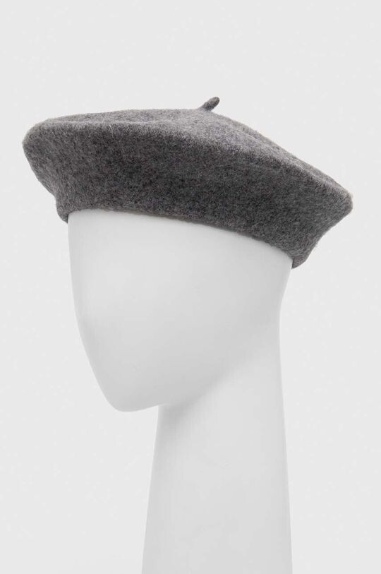 

Шерстяной берет Answear Lab, серый