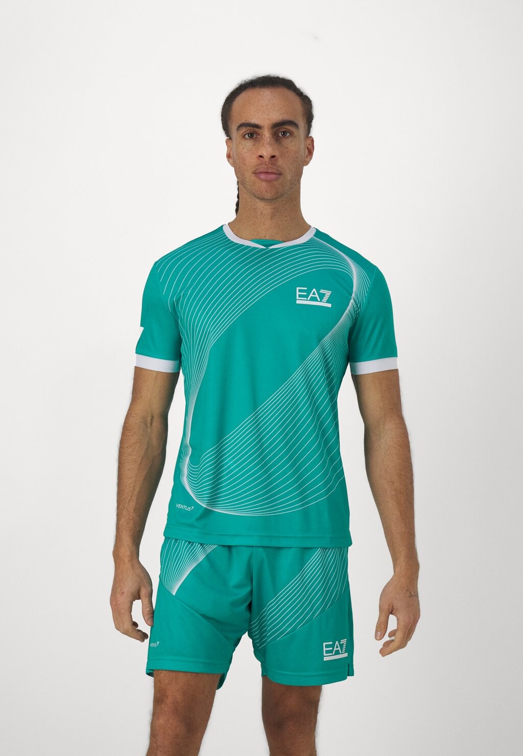 

Спортивная футболка TEE GRAPHIC EA7 Emporio Armani, цвет spectra green
