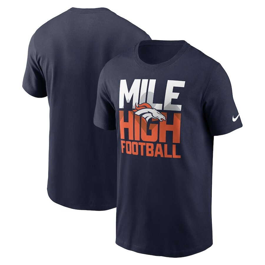 

Футболка с коротким рукавом Nike Denver Broncos, нави