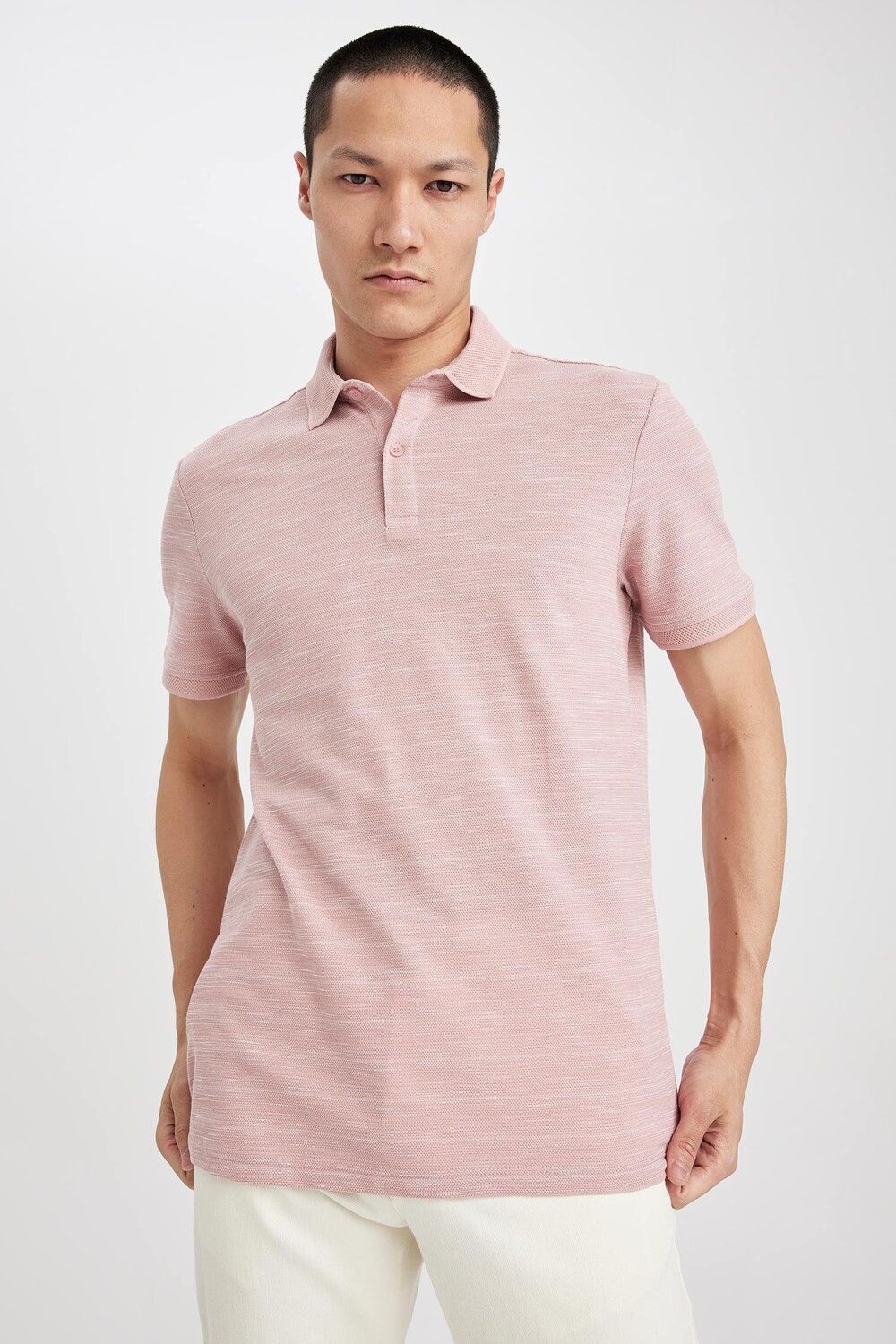 

Поло DeFacto MODERN FIT, фиолетовый