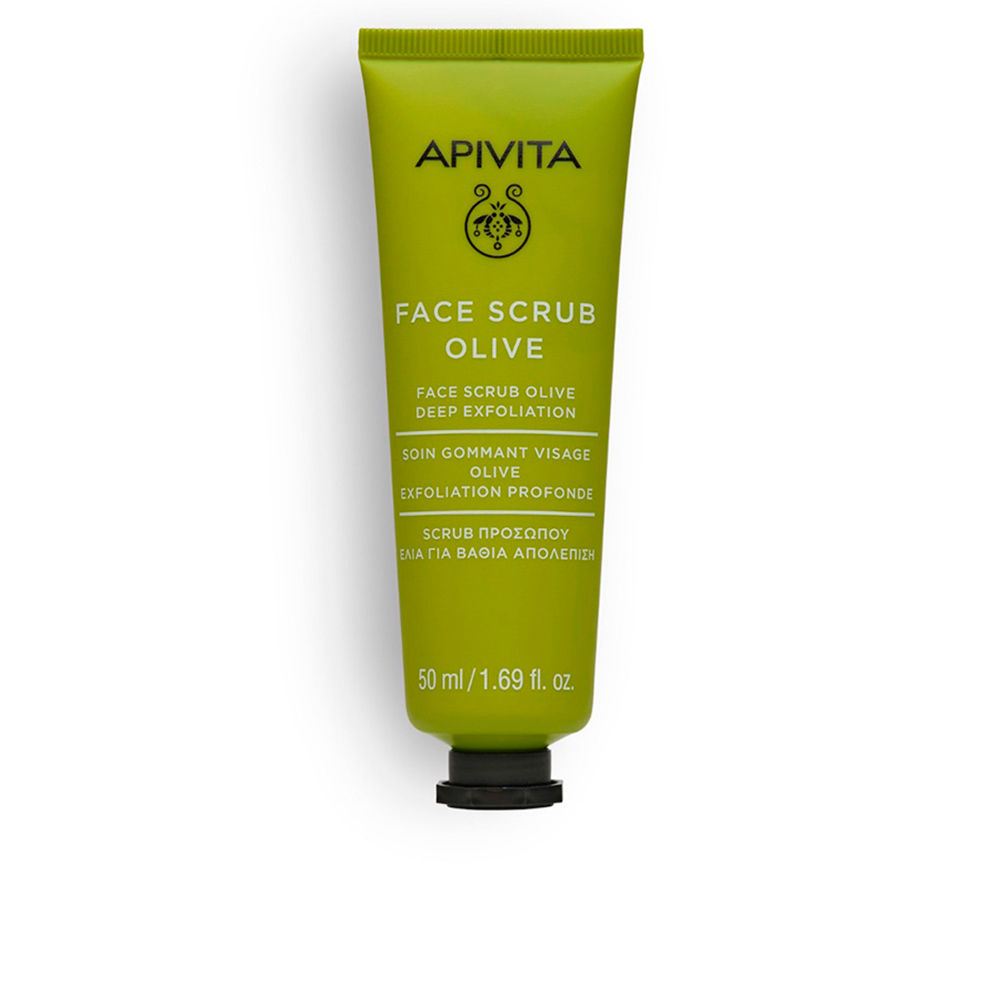 Маска для лица Mascarilla facial exfoliante profunda con oliva Apivita, 50 мл маска для лица mascarilla facial hidratante refrescante con aloe apivita 50 мл