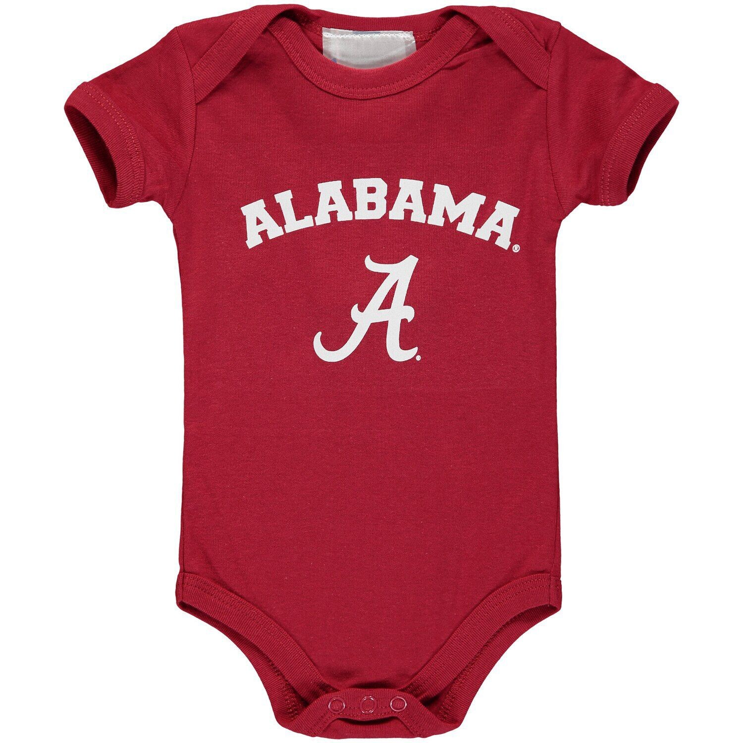 

Боди с логотипом Infant Crimson Alabama Crimson Tide Arch Unbranded