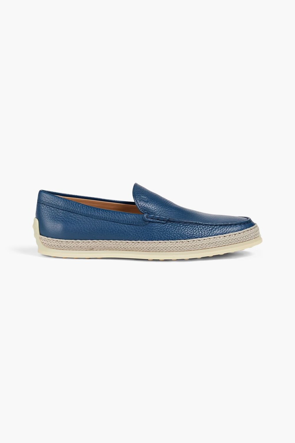 

Эспадрильи из шагреневой кожи Tod'S, синий