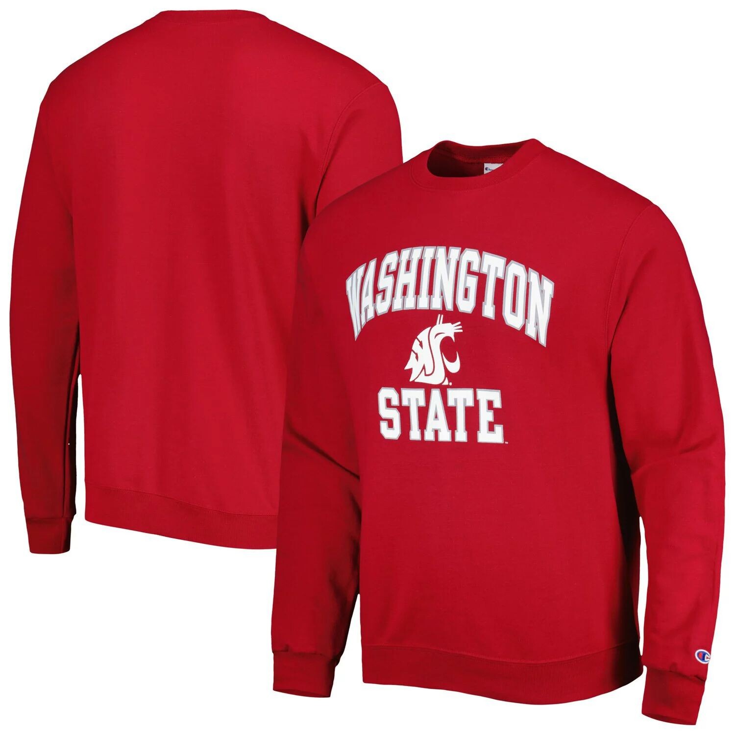 

Мужской пуловер Crimson Washington State Cougars High Motor Champion