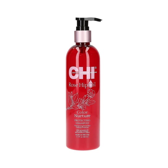 Защитный шампунь для окрашенных волос, 340 мл CHI, Rose Hip Oil