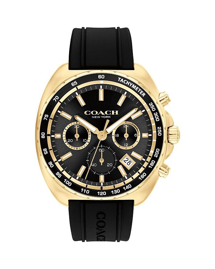 

COACH Charter часы, 44 мм, черный